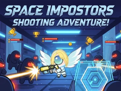 Spel Space Impostors Shooting Adventure på nätet