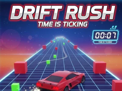 Spel Drift Rush Time tickar på nätet