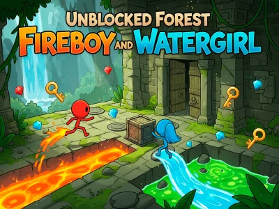 Spel Avblockerad Forest Fireboy och Watergirl på nätet