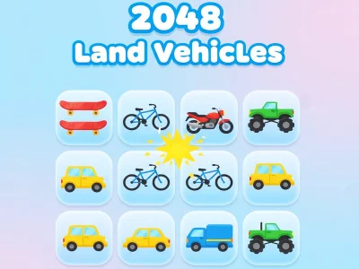Spel 2048 Landfordon på nätet