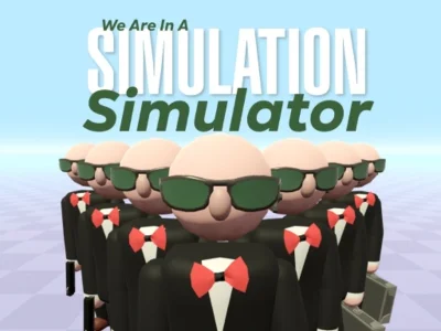 Spel Vi är i en simuleringssimulator på nätet