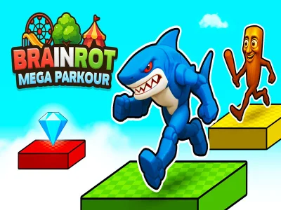 Spel Brainrot Mega Parkour på nätet