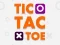 Spel Tic Tac Toe Arcade på nätet