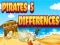 Spel Pirater: Hitta 5 Skillnader på nätet
