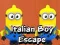 Spel Italienska Pojke Flykt på nätet