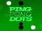 Spel Ping Pong Punkt på nätet
