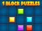 Spel 1 Block Pussel på nätet