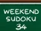 Spel Weekend Sudoku 34 på nätet