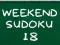 Spel Helg Sudoku 18 på nätet