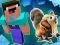Spel Noob Parkour: Snöåldern på nätet