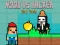 Spel Noob mot Hacker Guldäpple på nätet