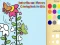 Spel Fjärilar och blommor målarbok för barn på nätet Spel Fjärilar och blommor målarbok för barn på nätet