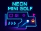Spel Neon minigolf på nätet