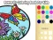 Spel Fjärilsmålarbok för barn på nätet Spel Fjärilsmålarbok för barn på nätet