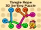 Spel Hazel Tangle Rope 3D: Sortera pussel på nätet