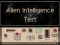 Spel Främmande intelligensprov på nätet
