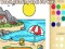 Spel Strandmålarbok för barn på nätet