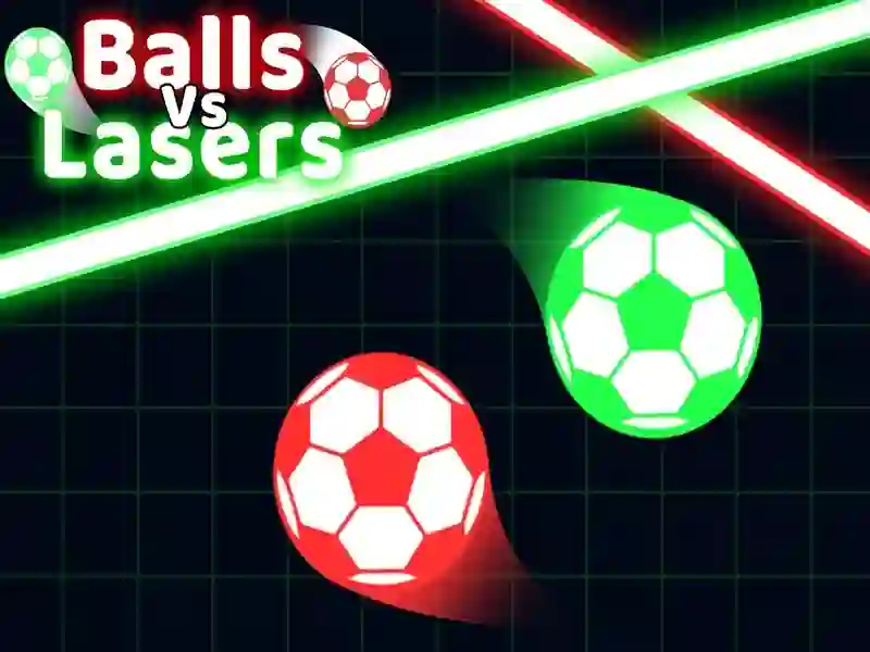 Spel Bollar vs Lasers på nätet