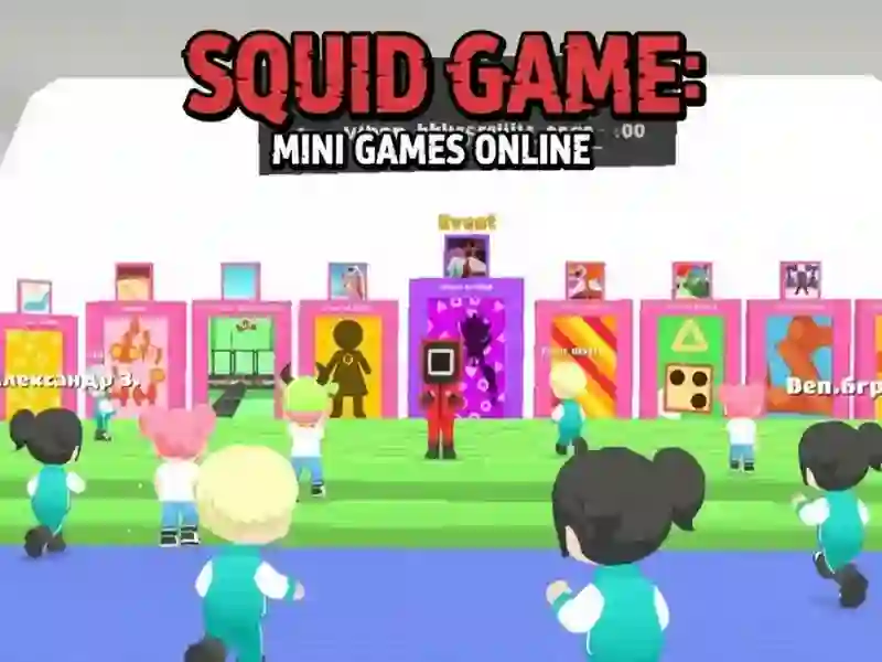 Spel Squid Game: Minispel online pÄ nÀtet Spel Squid Game: Minispel online pÄ nÀtet
