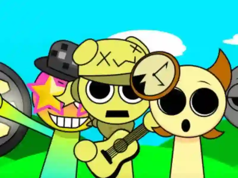 Spel Sprunki all bonus på nätet