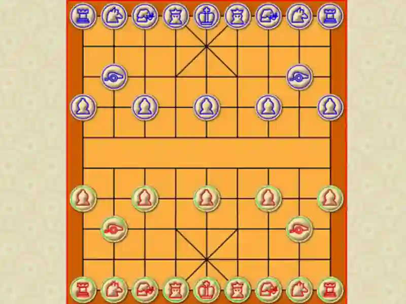 Spel Xiangqi kinesisk schackduell på nätet