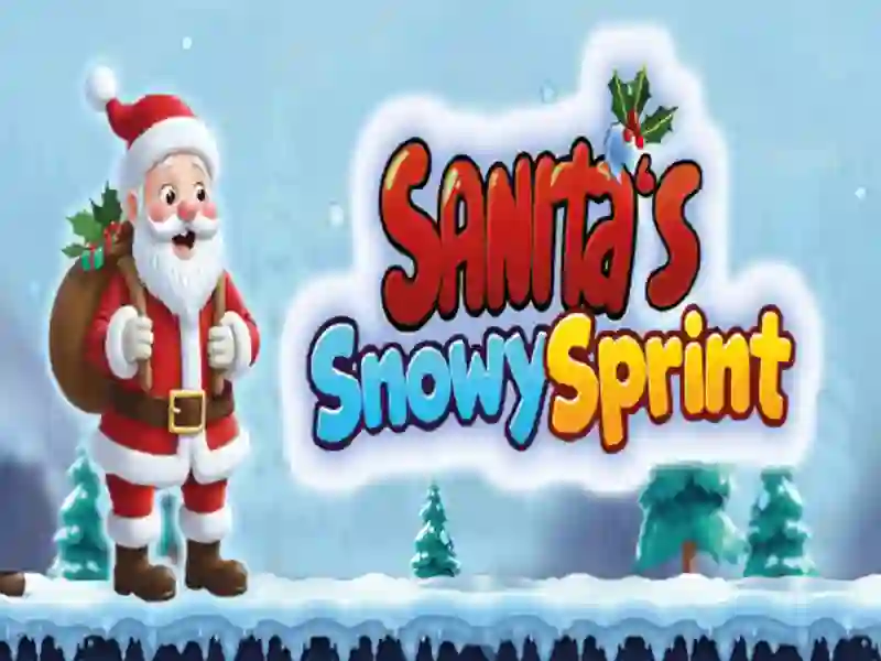 Spel Santas Snowy Sprint på nätet