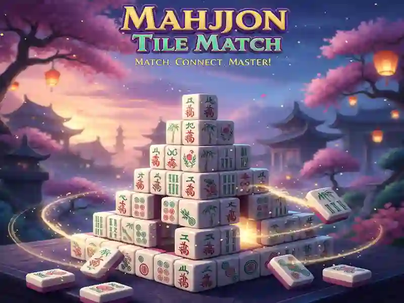 Spel Mahjong Tile Match på nätet
