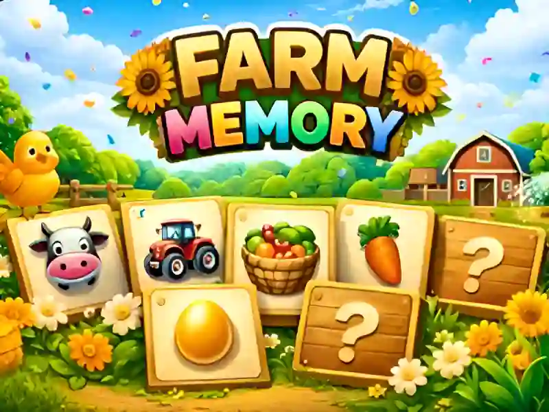 Spel Farm Memory på nätet