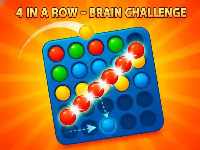 Spel Spela 4 i rad — Brain Challenge på nätet