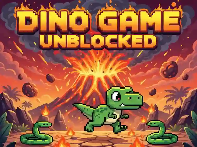Spel Dino Game avblockerat på nätet