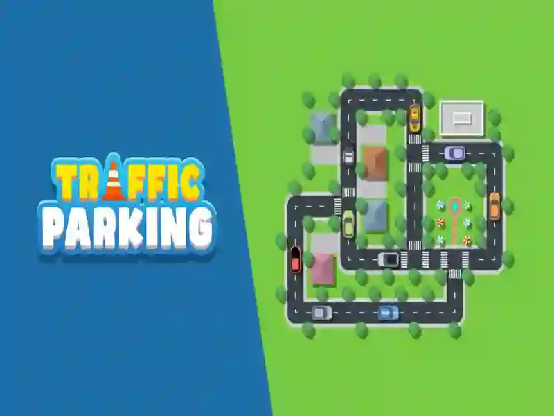 Spel Trafikparkering på nätet