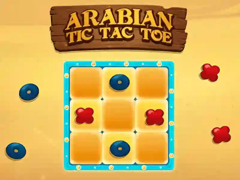 Spel Arabisk Tic Tac Toe på nätet
