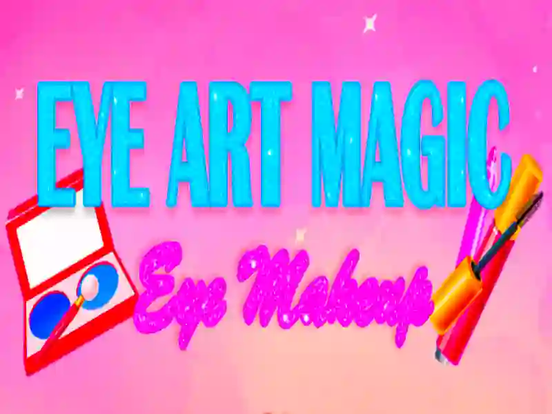 Spel Eye Art Magic Eye Makeup pÄ nÀtet Spel Eye Art Magic Eye Makeup pÄ nÀtet