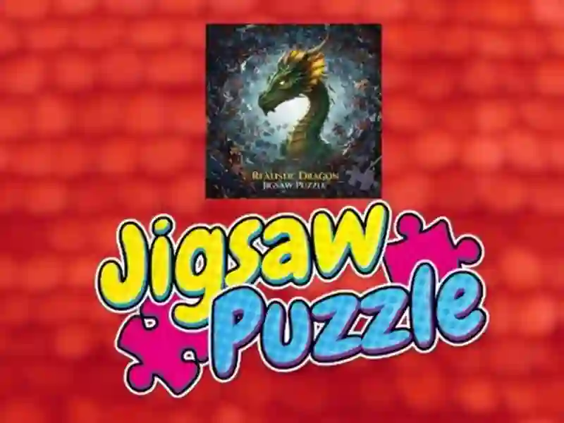 Spel Realistisk drake pussel på nätet