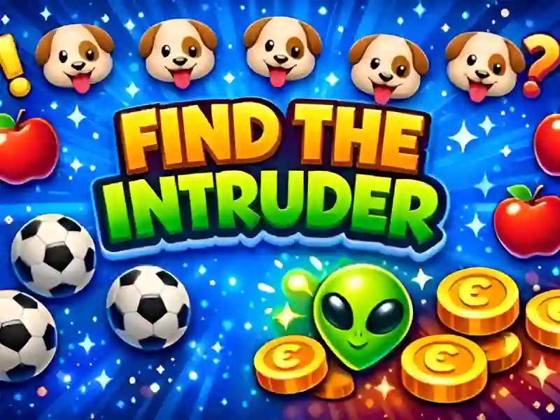 Spel Hitta inkräktaren på nätet