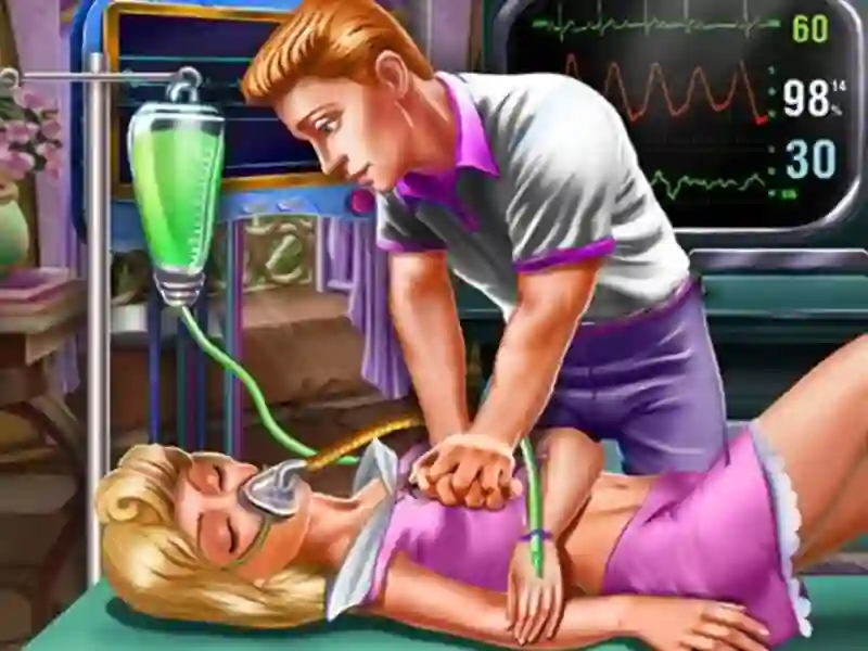 Spel Rädda den sovande skönheten på nätet