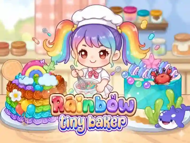 Spel Rainbow Tiny Baker på nätet