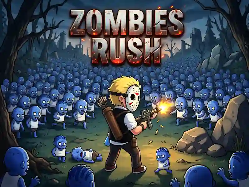Spel Zombie Rush på nätet