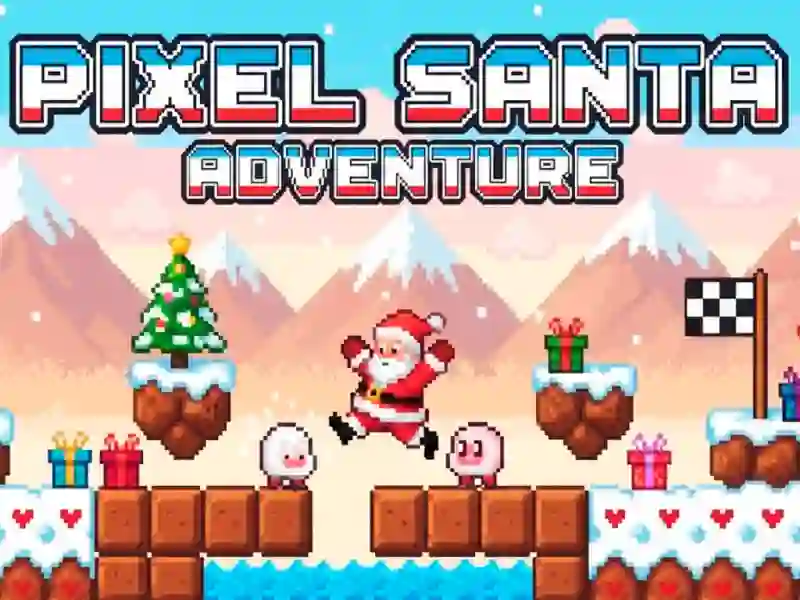 Spel Pixel Santa Adventure på nätet