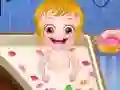 Spel Baby Hazel: Kungligt Bad på nätet