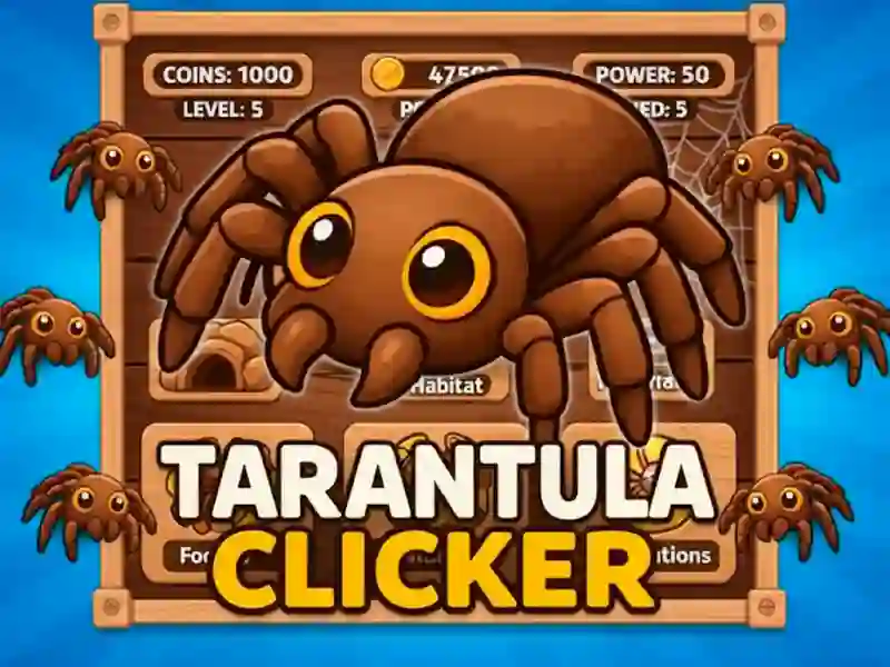 Spel Tarantula Clicker på nätet