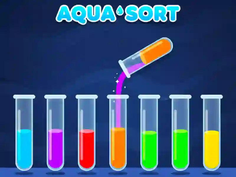 Spel Aqua Sort på nätet