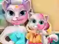 Spel Katt Mamma Riktig Förvandling på nätet