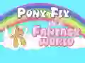 Spel Pony flyger i en fantasivärld på nätet