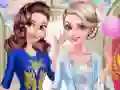 Spel Anna och Elsa Arendelle Ball på nätet