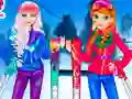 Spel Prinsessor På Skidor på nätet
