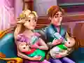 Spel Rapunzel Tvillingars Familjedag pÄ nÀtet Spel Rapunzel Tvillingars Familjedag pÄ nÀtet