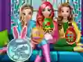 Spel Prinsessernas påskkul på nätet Spel Prinsessernas påskkul på nätet