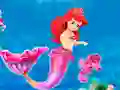 Spel Klä Upp Den Lilla Havsfru Prinsessan på nätet