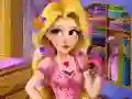 Spel Spa-dag för den blonda prinsessan på nätet